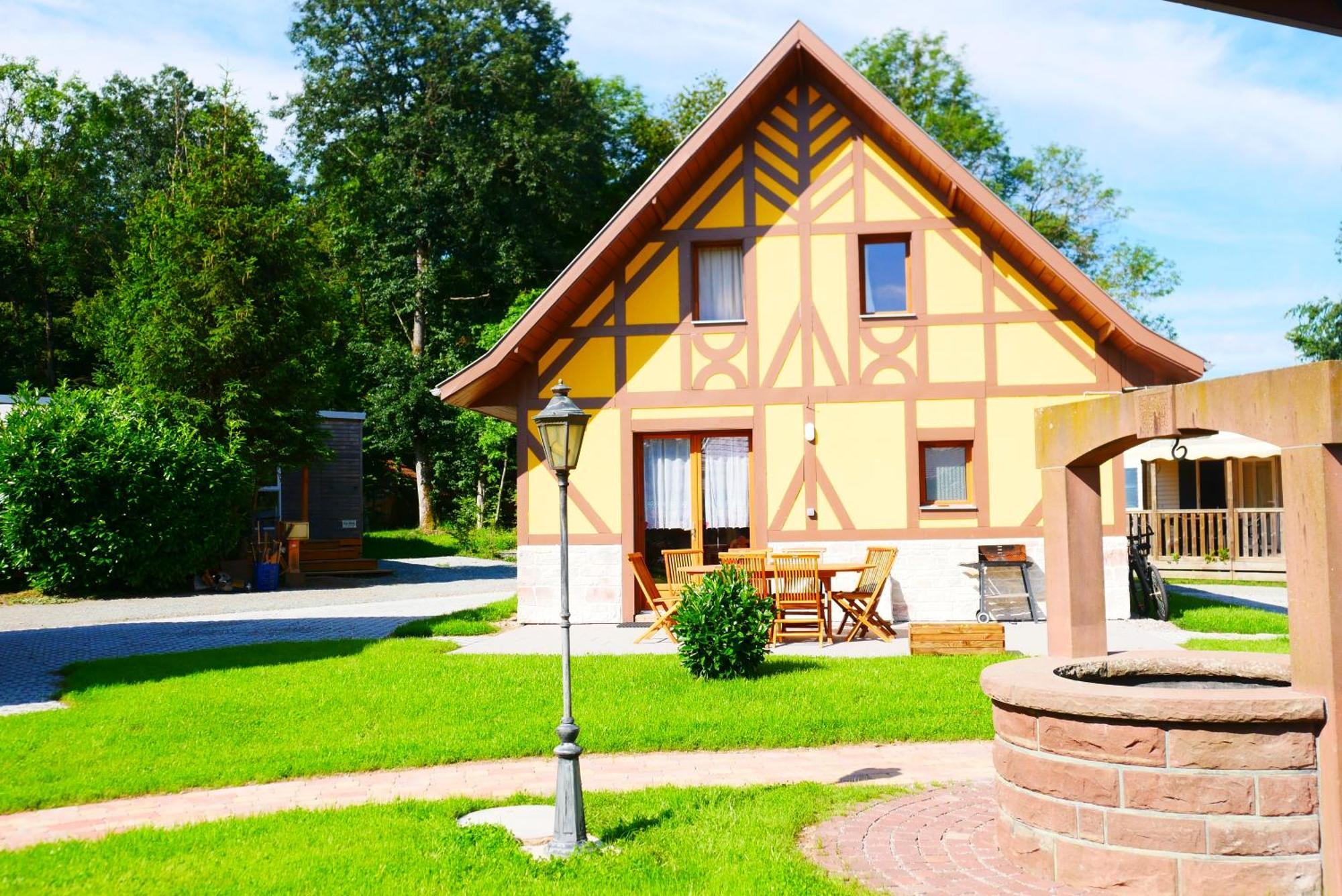 Camping Alsace Les Castors Burnhaupt-le-Haut Exteriör bild